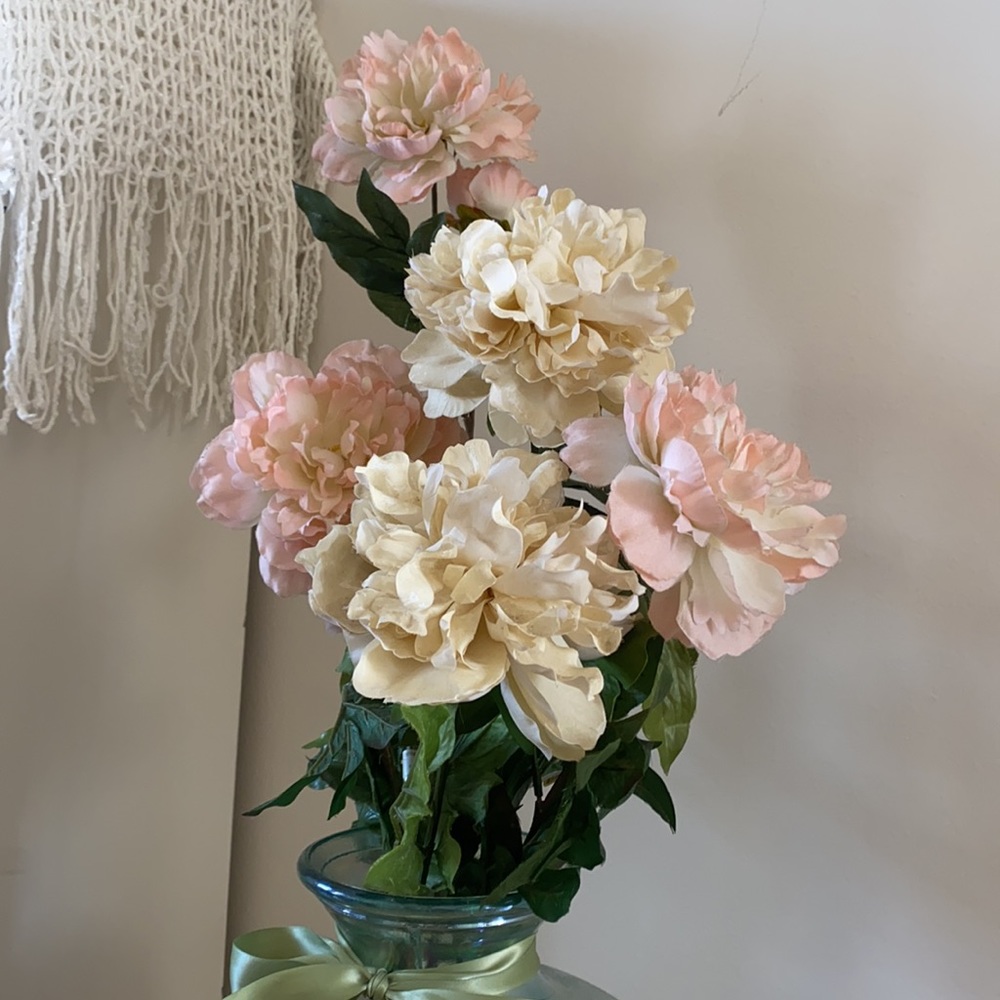 peony faux flowers set home ashland decor - Picture 11 of 12